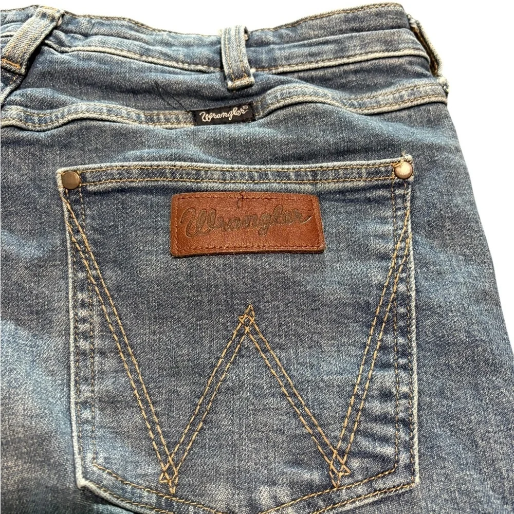 Wrangler Retro Men’s High Rise Boot Cut Denim Jeans 33x32